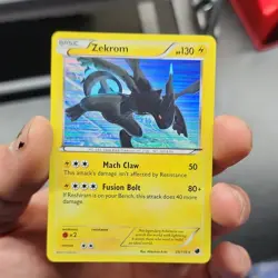 Pokemon Zekrom 39/116 Plasma Freeze Holo Rare 130HP Mach Claw Fusion Bolt TCG - Image 1