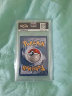 Pokemon TCG Machamp Holo Rare 1st Edition Base Set 8/102 EX-MT PSA 6 - Image 2