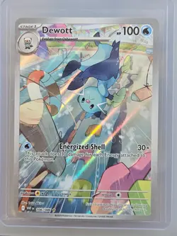 POKEMON - DEWOTT - 106/086 - ILLUSTRATION RARE - S&V WHITE FLARE - Image 1