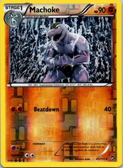 Machoke #41/83 Generations Reverse Holo Uncommon Pokemon - LP - Image 3