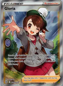 Gloria TG26/TG30 Rare Ultra Brilliant Stars Trainer Gallery Pokemon Near Mint - Image 1