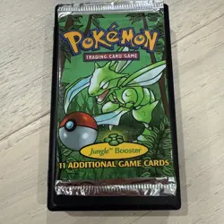 Wizards of the Coast 1999 Pokemon Jungle Booster Pack Heavy 21.13g Scyther Art - Image 2