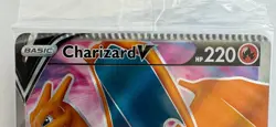 Pokemon Charizard V SWSH050 Black Star Promo New Factory SEALED CRIMP ERROR - Image 2