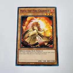 Hiita the Fire Charmer - SDCH-EN003 - NM - 1st Ed - Common - Yugioh - Image 1