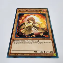 Hiita the Fire Charmer - SDCH-EN003 - NM - 1st Ed - Common - Yugioh - Image 2