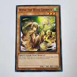 Wynn the Wind Charmer - SDCH-EN004 - NM - 1st Ed - Common - Yugioh - Image 1
