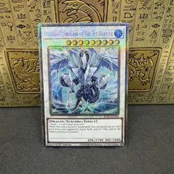 Yugioh Trishula, Dragon of the Ice Barrier BLVO-EN100 1st Ed Starlight NM - Image 1