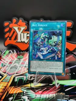 Yu-Gi-Oh! Bot Herder MP25-EN149 Secret Rare 1st Ed NM - Image 1
