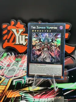 Yu-Gi-Oh! The Zombie Vampire MP23-EN024 Secret Rare 1st Ed NM - Image 1