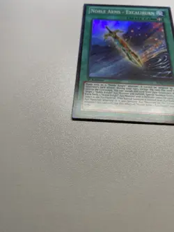 Yugioh Noble Arms - Excaliburn 1st Edition Super Rare SHSP-EN088 MP - Image 3