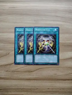 Yu-Gi-Oh! - Resonator Call 3X - Full Playset - Rare - EXVC-EN047 - Image 1