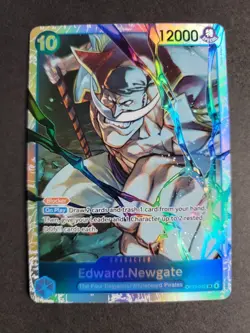 Edward Newgate OP13-042 SR Super Rare One Piece Carrying on His Will - Image 1