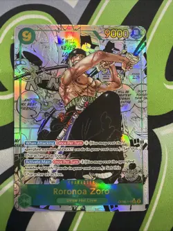 Roronoa Zoro (Alternate Art) (Manga) OP06-118 Wings of the Captain Foil - Image 1