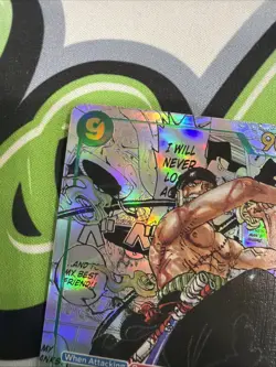 Roronoa Zoro (Alternate Art) (Manga) OP06-118 Wings of the Captain Foil - Image 2