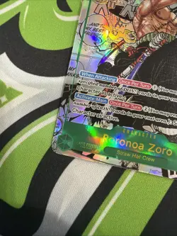 Roronoa Zoro (Alternate Art) (Manga) OP06-118 Wings of the Captain Foil - Image 5