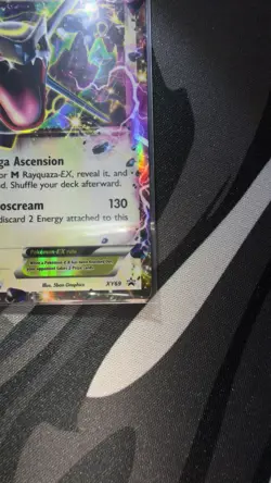 Pokemon TCG Rayquaza EX XY69 Holo Black Star Promo Card - Image 3