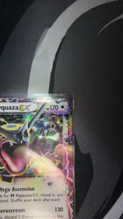 Pokemon TCG Rayquaza EX XY69 Holo Black Star Promo Card - Image 4