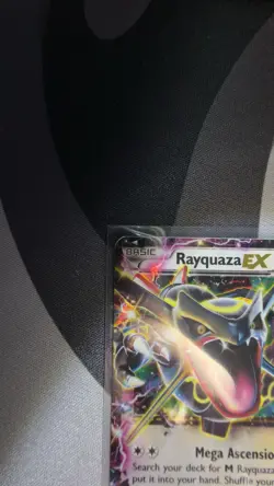 Pokemon TCG Rayquaza EX XY69 Holo Black Star Promo Card - Image 5