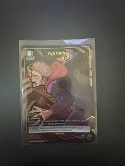 Bandai Jujutsu Kaisen Union Arena Yuji Itadori Character Card UA23BT 3500BP - Image 1