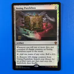 MTG - Foil stamped promo - Vexing Puzzlebox - Mythic Rare Magic Card - Mint - Image 1