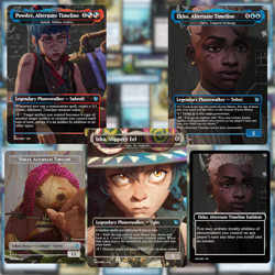 Jinx & Vi X MTG Custom Altered Art | 126 Custom Cards - with Tokens/Emblems - Image 4