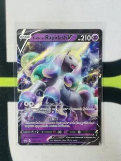Galarian Rapidash V SWSH111 SWSH: Sword & Shield Promo Cards Holo - Image 1