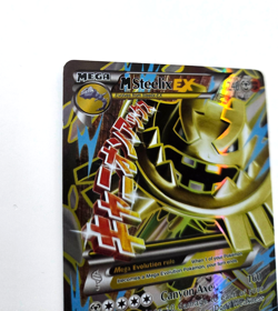 Pokemon Mega Card Steelix EX 109/114 Full Art TCG XY Steam Siege - Image 3