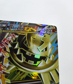 Pokemon Mega Card Steelix EX 109/114 Full Art TCG XY Steam Siege - Image 5