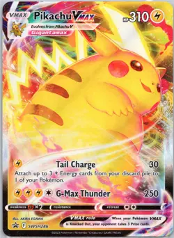 Pikachu VMAX Promo SWSH: Sword & Shield Promo Cards SWSH286 NM - Image 1