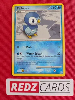 Piplup LV.9 5/12 Dimond & Pearl Trainer Tool Kit Pokemon Card HP - Image 1