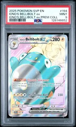 Iono's Bellibolt ex 194 Sv: Scarlet & Violet Promo Cards Holo - Image 1