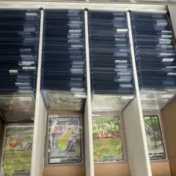 Huge Pokemon card lot full arts exs , V, Vmax and more 375+ cards - Image 1