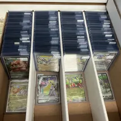 Huge Pokemon card lot full arts exs , V, Vmax and more 375+ cards - Image 2