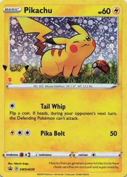 Pikachu - (General Mills) Promo Holo Miscellaneous Cards & Products SWSH039 NM - Image 1