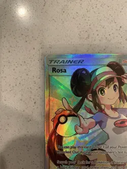 Pokemon TCG Rosa 236/236 Cosmic Eclipse Sun & Moon Full Art Ultra Rare Card Mint - Image 4