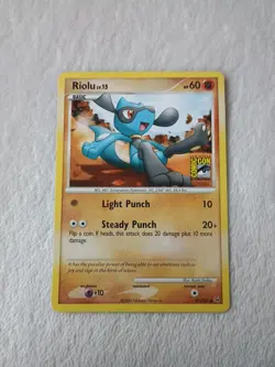 Pokemon Card 2009 SDCC Riolu 91/127 Platinum Comic Con Exclusive Promo Rare Card - Image 1