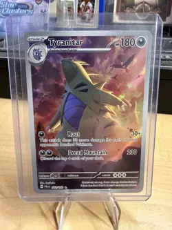 Tyranitar 222/193 SV02: Paldea Evolved Illustration Rare Pokemon Card - Image 1