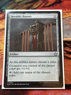 1x Heraldic Banner NM Eng MTG - Foundations - Image 5