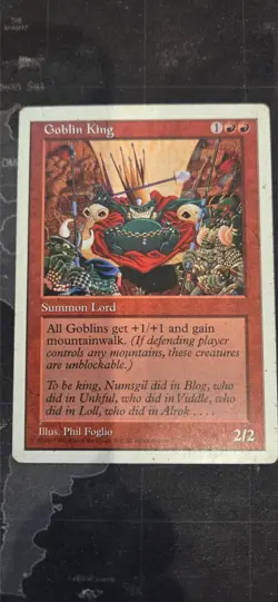 MtG Goblin King 5th - Image 1