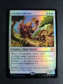 Curious Colossus (Foil) Mythic MTG Lorwyn Eclipsed - Image 1