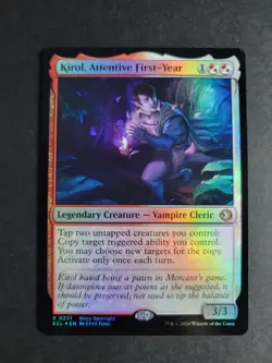 Kirol, Attentive First-Year (Foil) Rare MTG Lorwyn Eclipsed - Image 1