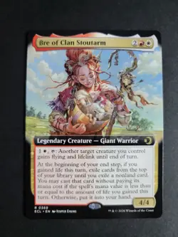 Bre of Clan Stoutarm (Extended Art) Rare MTG Lorwyn Eclipsed - Image 1