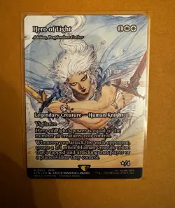 Hero of Light Adeline Resplendent Cathar Foil Final Fantasy Magic: The Gathering - Image 1