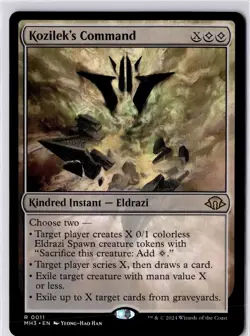 Kozilek's Command Modern Horizons 3 Regular NM R 0011 - Image 1