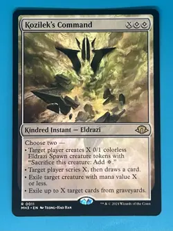 Kozilek's Command Modern Horizons 3 Regular - Image 1