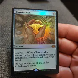 1x - Chrome Mox - Double Masters - Foil - NM - Image 1