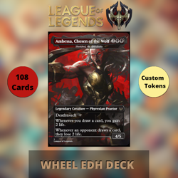 Noxus X MTG Custom Altered Art | Full 108 Stax/Wheel EDH Deck | w Custom Tokens - Image 1