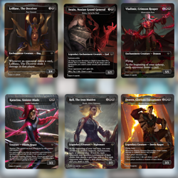 Noxus X MTG Custom Altered Art | Full 108 Stax/Wheel EDH Deck | w Custom Tokens - Image 2