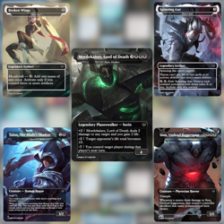Noxus X MTG Custom Altered Art | Full 108 Stax/Wheel EDH Deck | w Custom Tokens - Image 5
