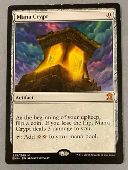 Mana Crypt - Eternal Masters - MP- MTG - Image 1